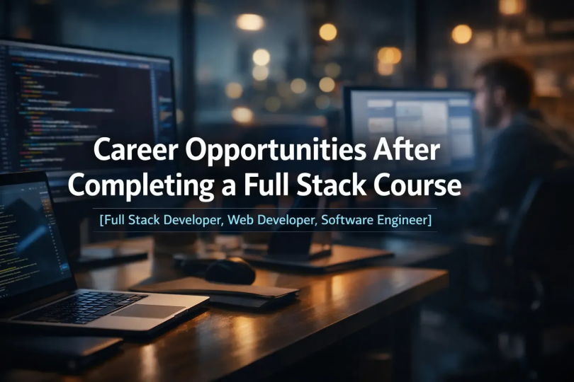 Career Opportunities After Completing a Full Stack Course